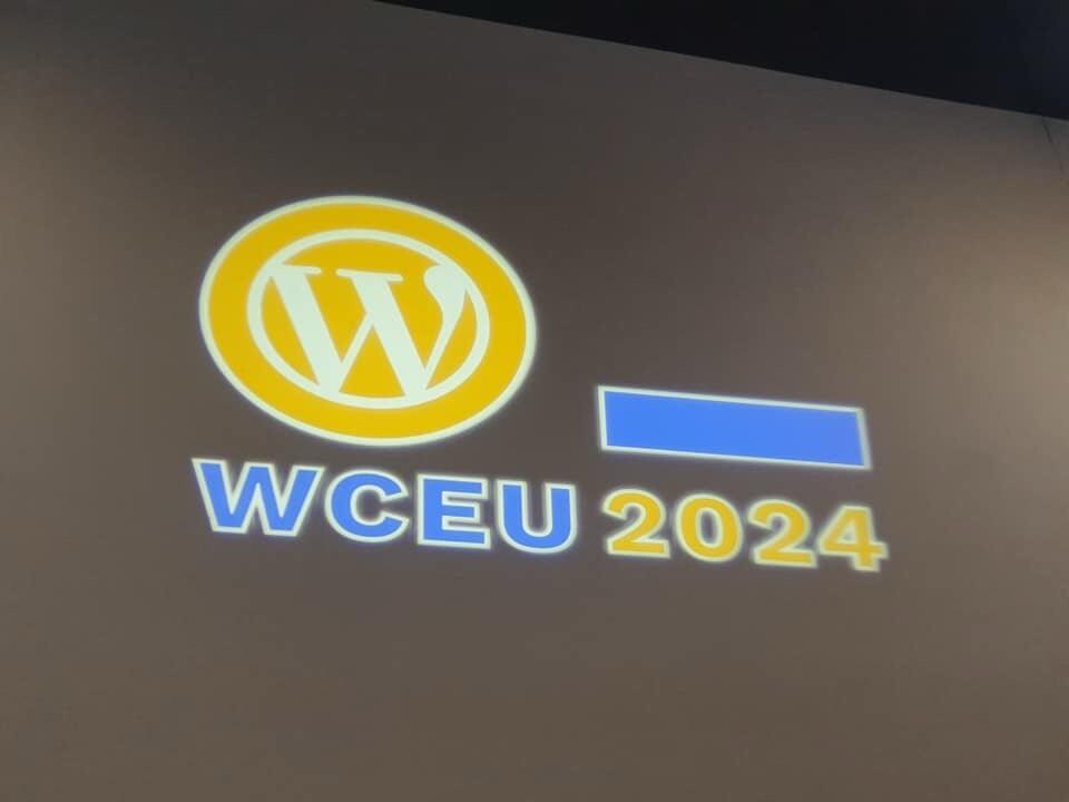 Auf diesem Bild sieht man das Logo des WordPress Wordcamp Europe