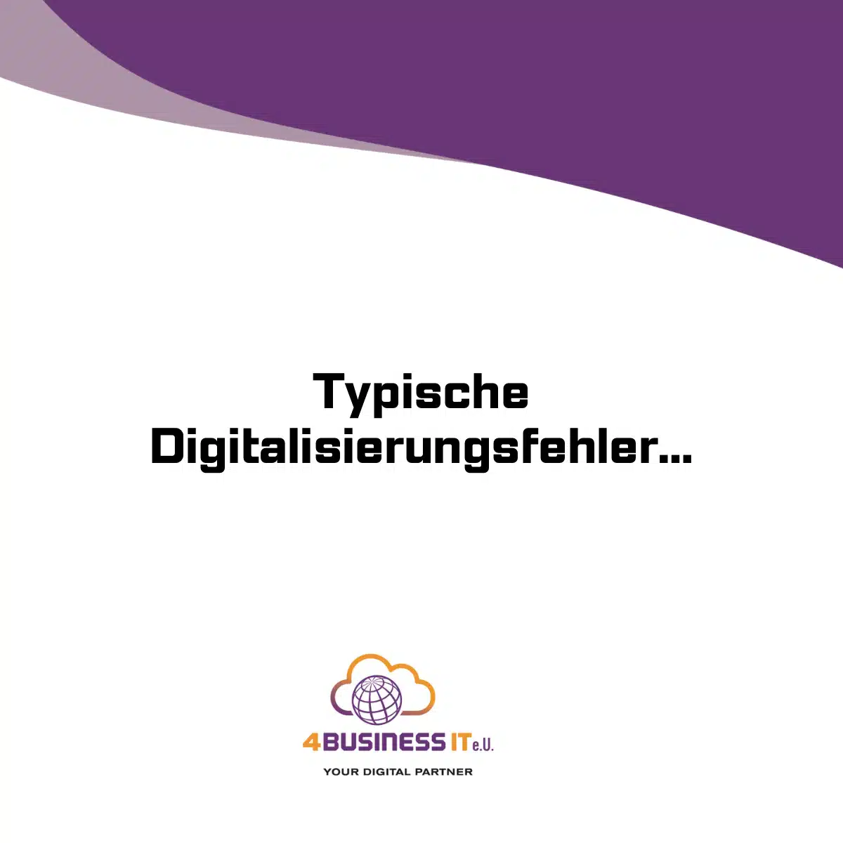 Textgrafik - typische Digitalisierungsfehler...